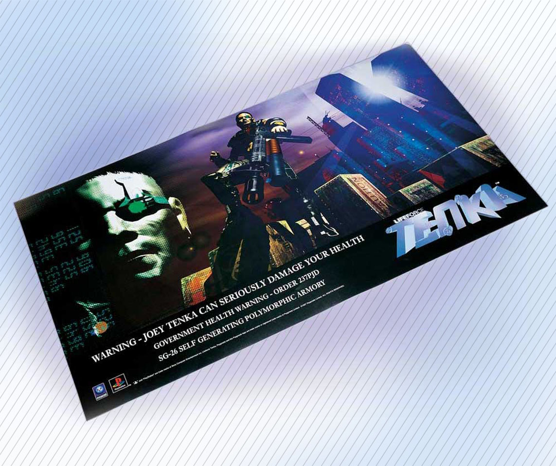 POS for Sony - large scale Tenka banner